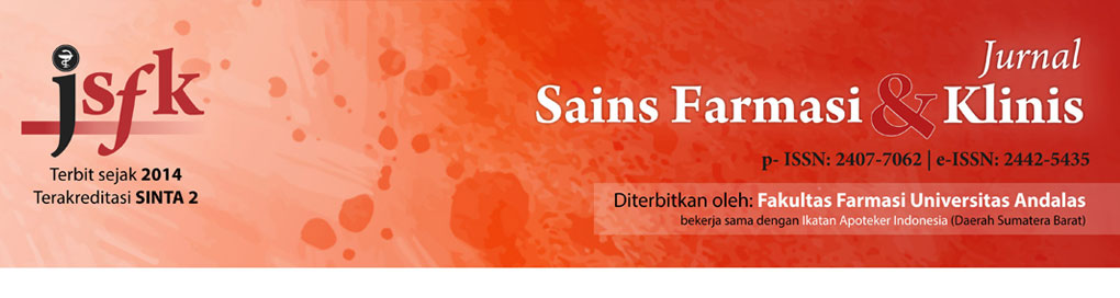 Jurnal Sains Farmasi & Klinis (J Sains Farm Klin)